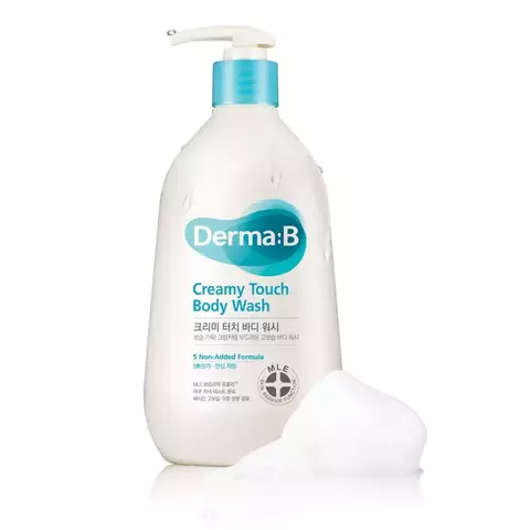 DermaB Creamy Touch Body Wash 400 ml.