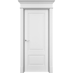 Купить Межкомнатная дверь эмаль Оксфорд 2 белая глухая