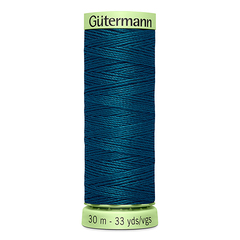 Нить Top Stitch 30/30 м для декоративной отстрочки, Gutermann, 870 малахит