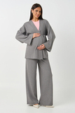 Костюм для беременных 18236 темно-серый