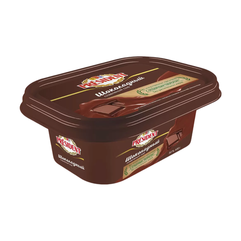 Сыр плавленый Президент шоколадный 30% 400г, шт