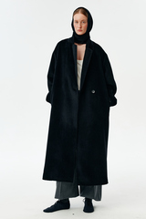 Пальто из ангоры