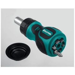 KRAFTOOL Kompakt-6, 6 предм., с битами, реверсивная отвертка (26190-H7)