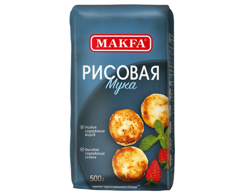 Мука Макфа рисовая 500г, шт