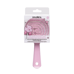 Расческа Solomeya Mini Datangling Hair Brush Pink