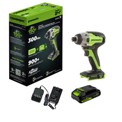 Винтоверт ударный Greenworks GD24ID3 24V (300Нм) аккумуляторный, без АКБ и ЗУ