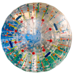 Зорб ТПУ «Фантазия», диаметр 2,5 м, без сидений