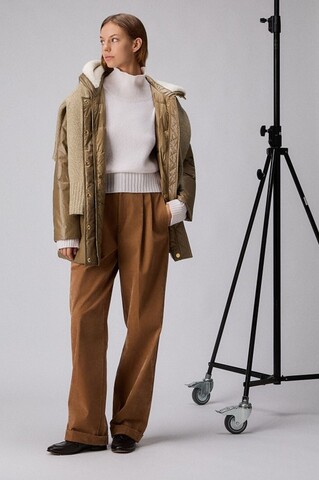 Peuterey Парка-пуховик с вощеным эффектом