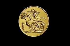 Силиконовый молд № 2286 медальон Георгий Победоносец