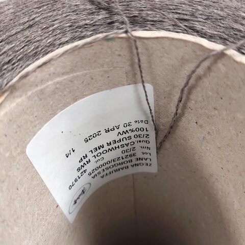 Меринос ZEGNA BARUFFA CASHWOOL 2/30 серо-коричневый меланж