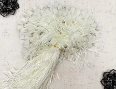 Микропломба, биркодержатели пломба пластик, р. 18 см, кремовый