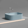 Ceramica Nova Element CN6052ML Умывальник чаша накладная прямоугольная, 50.5x38, цвет: голубой матовый
