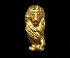 Силиконовый молд № 90 Лев 2 D