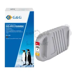 Совместимый картридж G&G GG-PFI1700MBK (PFI-1700MBK) для струйных принтеров Canon