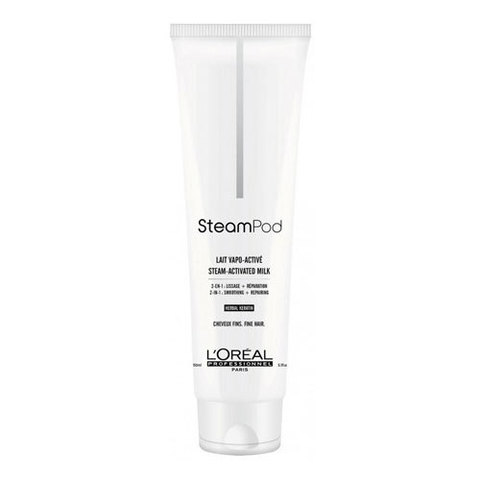 L'Oreal Steampod Replenishing Smoothing Cream - Разглаживающий крем-уход для натуральных волос