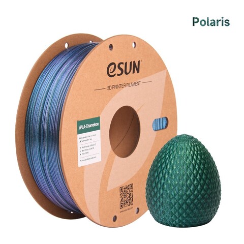 Пластик для 3D-печати eSUN ePLA-Chameleon, 1,75 мм, 1 кг, Полярис, EPLA-CHAMELEON-P175PO1