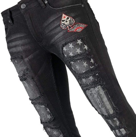 Wornstar | Джинсы мужские RIVEN PANTS W142 спереди вставки