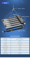 Готовый комплект со светильником Kingsun 150 Вт Led, гроутент 60 60 140 в сборе