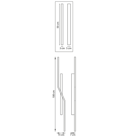 Настенный светодиодный светильник Lightstar Palla 739638