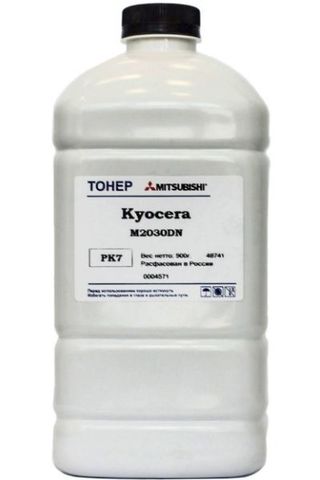 Тонер Mitsubishi PK7 для Kyocera M2035DN. 900 г/фл.