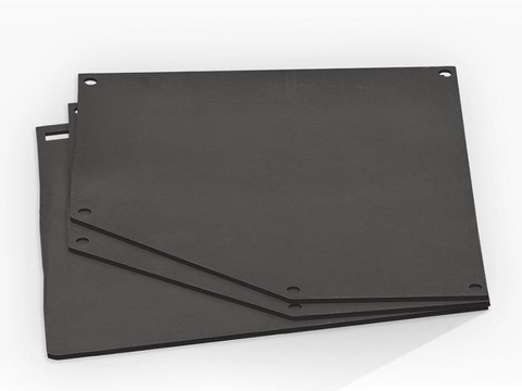 Комплект для облицовки резиновый защитный(шторки, крепеж) для САВ110 (двери проходные)