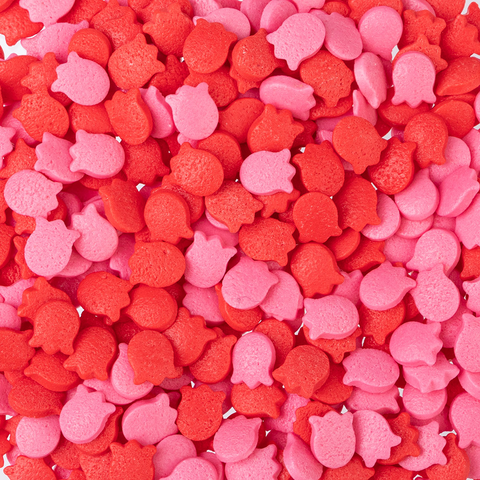 Тюльпаны красно - розовые, посыпка 0,75 кг