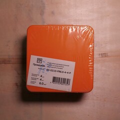 Коробка огнестойкая 60-0210-FR6.0-4-4-Р (двухкомпонентная, 80х80х40, 1 шт/уп) Промрукав