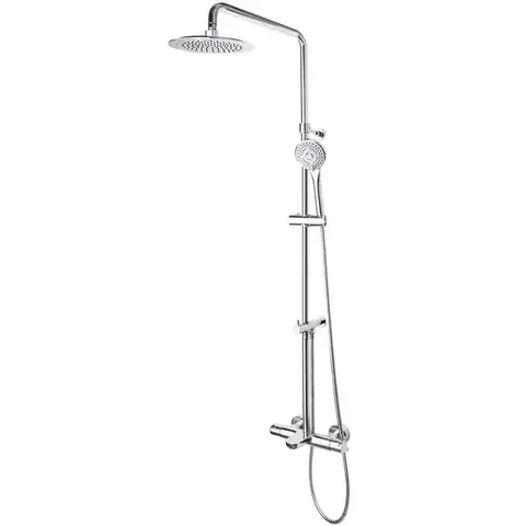 Ramon Soler 9456RP240 Тропический душ с термостатом, изливом для ванны и ручным душем Хром