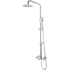 Ramon Soler 9456RP240 Тропический душ с термостатом, изливом для ванны и ручным душем Хром фото