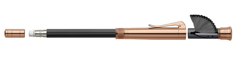 Превосходный карандаш Graf von Faber-Castell Perfect Pencil Rosegold Black