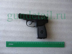 МР-654К черная рукоятка (пневматический СО2 пистолет)