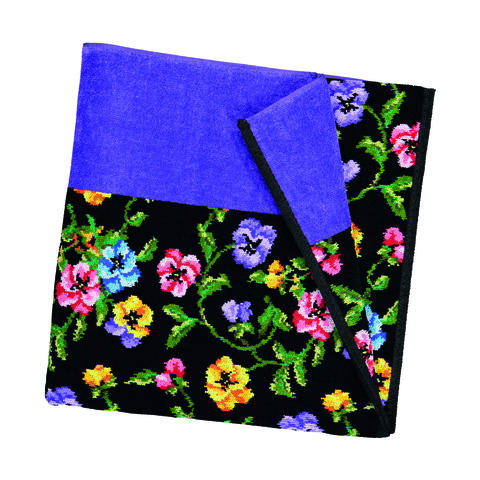 Полотенце 75x150 Feiler Fatima 53 clematis фиолетовое