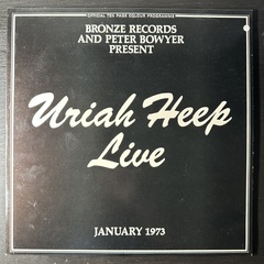 Uriah Heep ‎– Uriah Heep Live 2LP (Англия)
