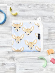 Двусторонний плед Mjölk Оленята NEW, уценка