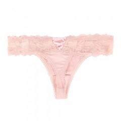 Трусики танга Sexy Floral Lace, розовые, M-L