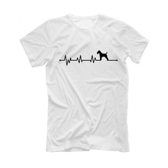 Футболка "Фокс терьер - сердечный ритм"