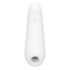 Белый вакуум-волновой стимулятор Satisfyer Curvy 1+ - 