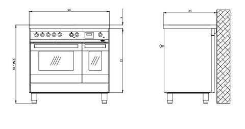 Варочный центр LOFRA PRD96MFTE/AEO