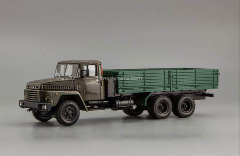 KRAZ-250 1977-1989 khaki-green 1:43 Nash Avtoprom