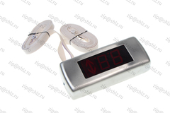 Указатель сегментный направления и положения кабины со звуковым оповещением накладной, сатинированная (шлифованная) нержавеющая сталь, УЛ11Н32353МЩУ3, 0601Щ.12.01.700А-03