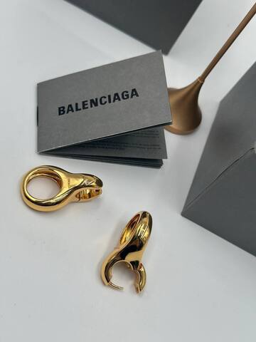 серьги Balenciaga premium