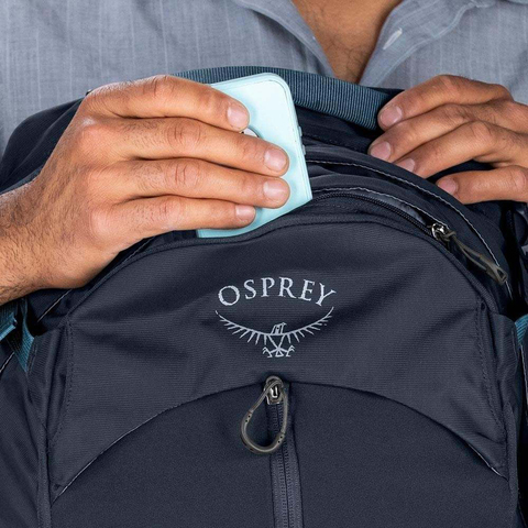 Картинка рюкзак городской Osprey tropos 32 Kraken Blue - 14
