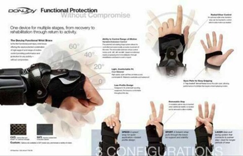 Защита запястья ортез Donjoy CXT Wrist Brace