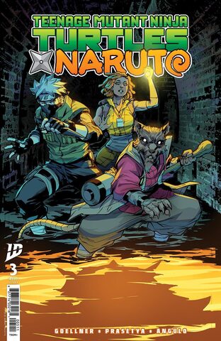 Teenage Mutant Ninja Turtles x Naruto #3 (Cover B)
