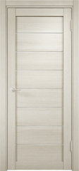 Межкомнатная дверь X-6 / Цвет Беленый дуб мелинга / Остекление "Сатинато" / Двери Верда