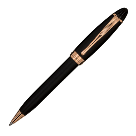 Шариковая ручка Aurora Ipsilon satin Black PGT, в подарочной коробке