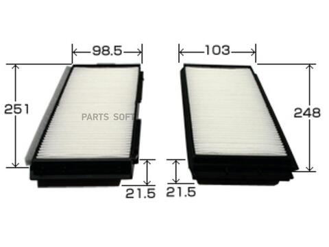 Фильтр салонный VIC  AC-406E