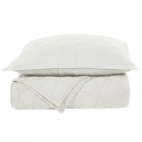 Покрывало 240x260 L'appartement Shape white белый