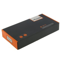 Смеситель для кухни черный с гибким изливом Accoona A4844F