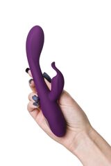Фиолетовый вибратор-кролик G-Spotter - 19,5 см. - 